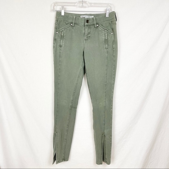 Marrakech Denim - Anthro Marrakech olive green stretch skinny jeans